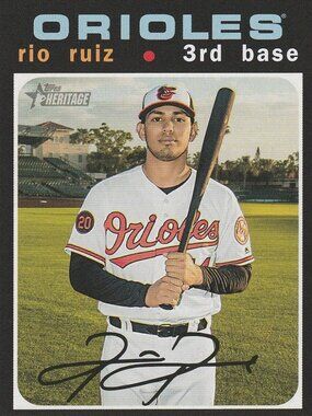 Rio Ruiz - 2020 Topps Heritage Series Baseball Card